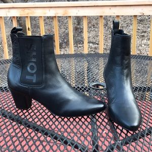 Kate Bosworth Matisse Hot Shot 8M Blk Ankle Boots